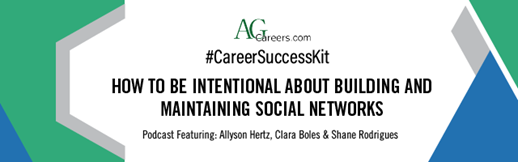 How to be Intentional about Building and Maintaining Social Networks